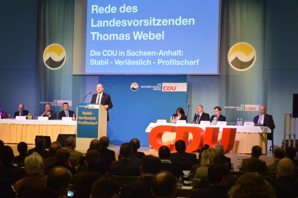 Rede des wiedergewählten CDU-Landesvorsitzenden Thomas Webel